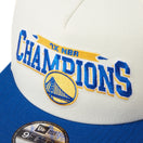9FIFTY A - Frame NBA Champions ゴールデンステート・ウォリアーズ クローム ライトロイヤルバイザー - 14339775 - SM | NEW ERA ニューエラ公式オンラインストア