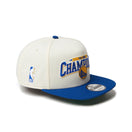 9FIFTY A - Frame NBA Champions ゴールデンステート・ウォリアーズ クローム ライトロイヤルバイザー - 14339775 - SM | NEW ERA ニューエラ公式オンラインストア