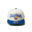 9FIFTY A - Frame NBA Champions ゴールデンステート・ウォリアーズ クローム ライトロイヤルバイザー - 14339775 - SM | NEW ERA ニューエラ公式オンラインストア