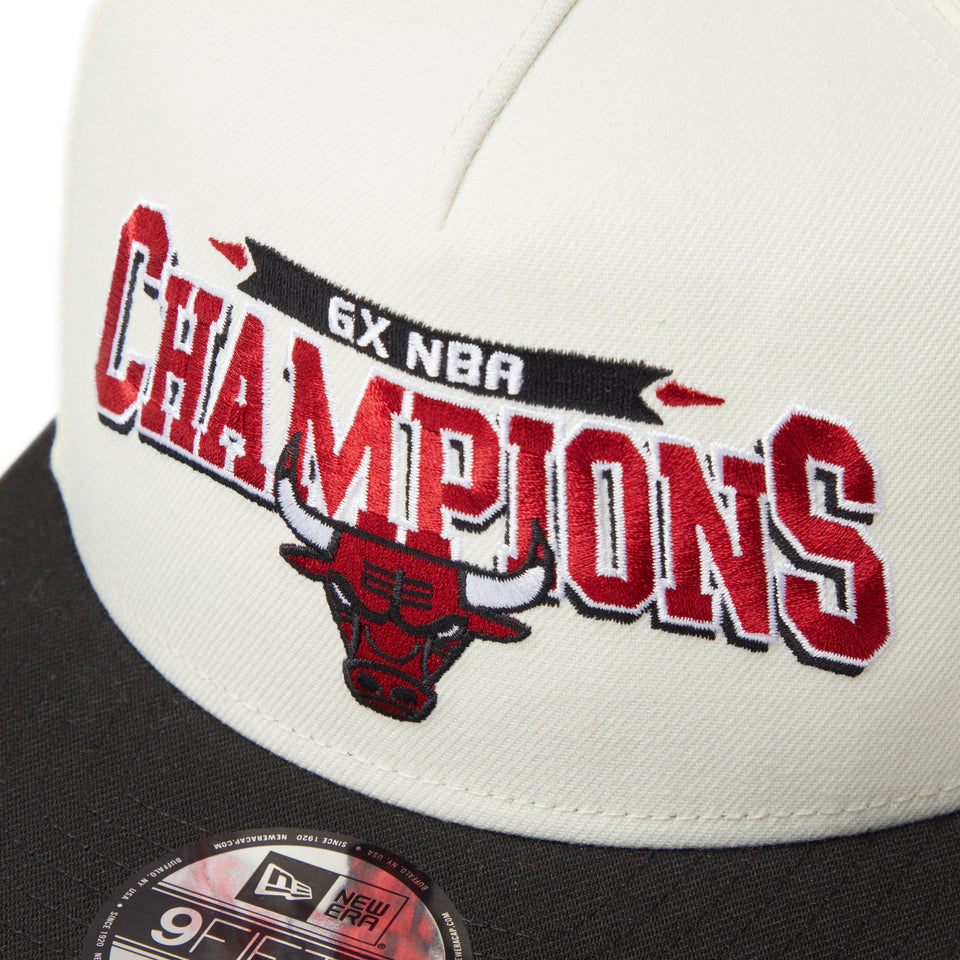 Newera 9fifty シカゴブルズ Champions キャップ NBA】NewEra 9FIFTY A-Frame シカゴ・ブルズ CHAMPION キャップ