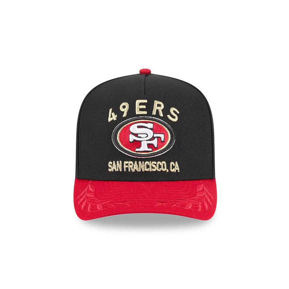 9FIFTY A - Frame NFL Draft 2025 サンフランシスコ・フォーティーナイナーズ ブラック レッドバイザー - 14517048 - OSFM | NEW ERA ニューエラ公式オンラインストア