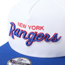 9FIFTY A - Frame NHL ニューヨーク・レンジャース ホワイト ライトロイヤルバイザー - 14667786 - SM | NEW ERA ニューエラ公式オンラインストア