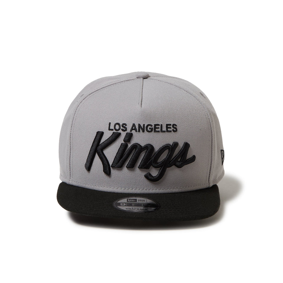 9FIFTY A - Frame NHL ロサンゼルス・キングス グレー ブラックバイザー - 14667788 - SM | NEW ERA ニューエラ公式オンラインストア