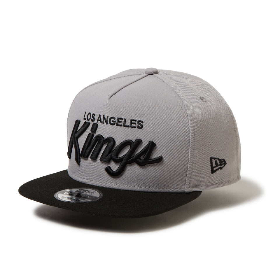 9FIFTY A - Frame NHL ロサンゼルス・キングス グレー ブラックバイザー - 14667788 - SM | NEW ERA ニューエラ公式オンラインストア