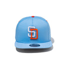 9FIFTY A - Frame Pinstripe Ripstop サンディエゴ・パドレス ライトブルー - 14724273 - OSFM | NEW ERA ニューエラ公式オンラインストア