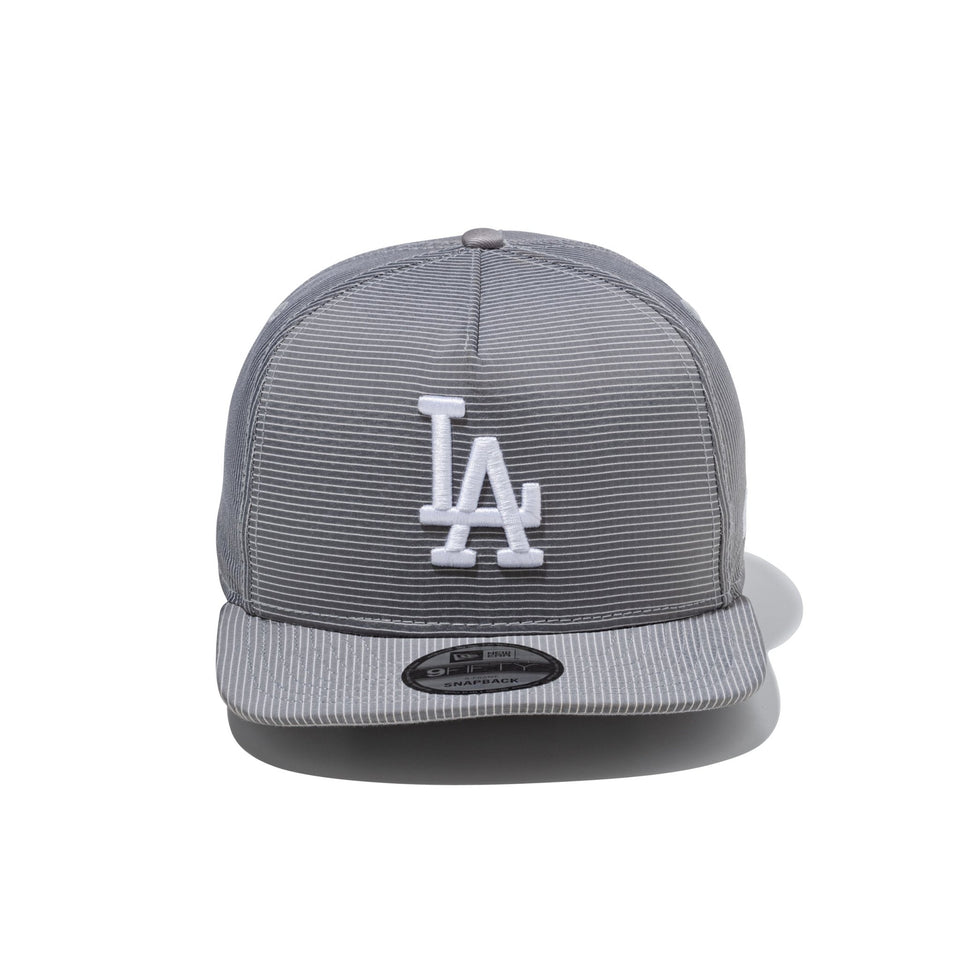 9FIFTY A - Frame Pinstripe Ripstop ロサンゼルス・ドジャース グレー - 14724276 - OSFM | NEW ERA ニューエラ公式オンラインストア