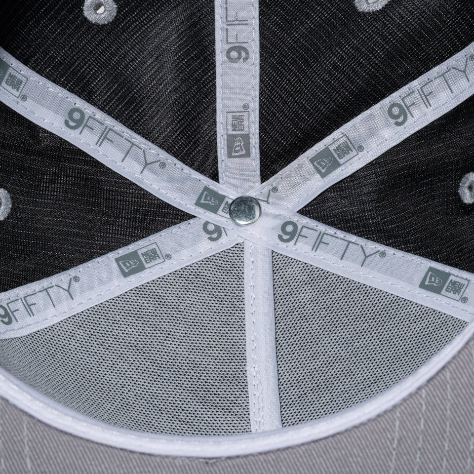 9FIFTY A - Frame Pinstripe Ripstop ロサンゼルス・ドジャース グレー - 14724276 - OSFM | NEW ERA ニューエラ公式オンラインストア