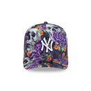 9FIFTY A - Frame Skull & Roses Day of the Dead ニューヨーク・ヤンキース - 14866515-OSFM | NEW ERA ニューエラ公式オンラインストア