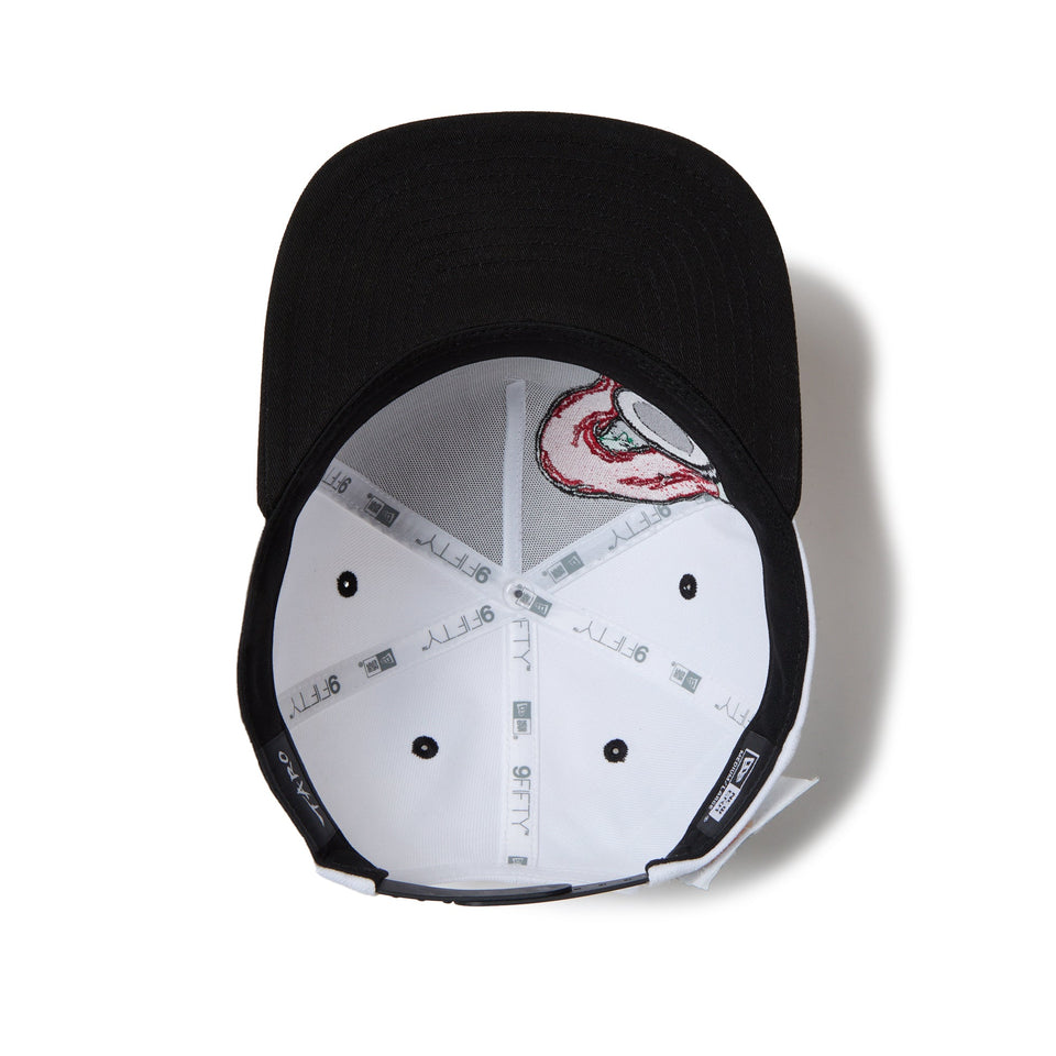 9FIFTY A - Frame TARO OKAMOTO 岡本太郎 にらめっこ ホワイト/ブラック | ゴルフ - 14683752 - SM | NEW ERA ニューエラ公式オンラインストア