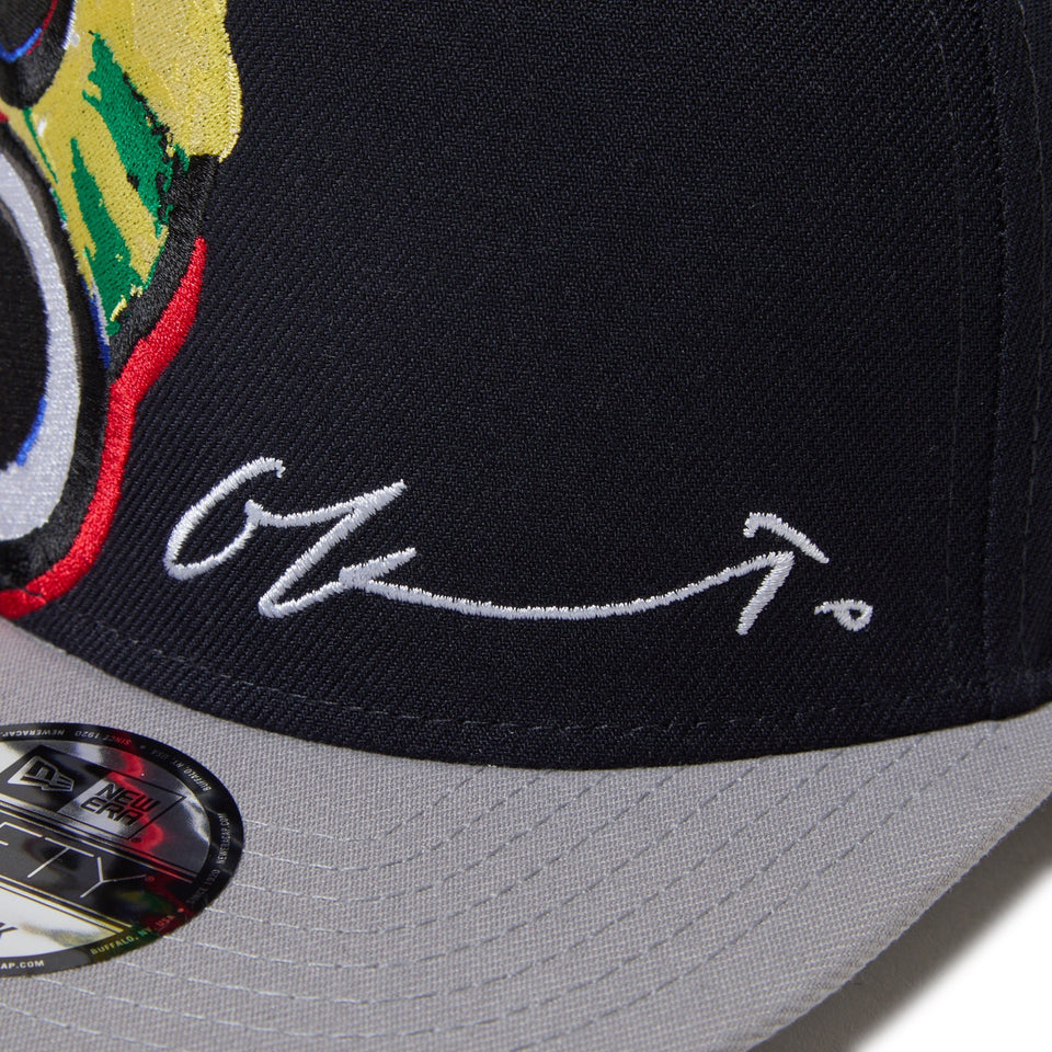 9FIFTY A - Frame TARO OKAMOTO 岡本太郎 にらめっこ ネイビー/グレー | ゴルフ - 14683753 - SM | NEW ERA ニューエラ公式オンラインストア