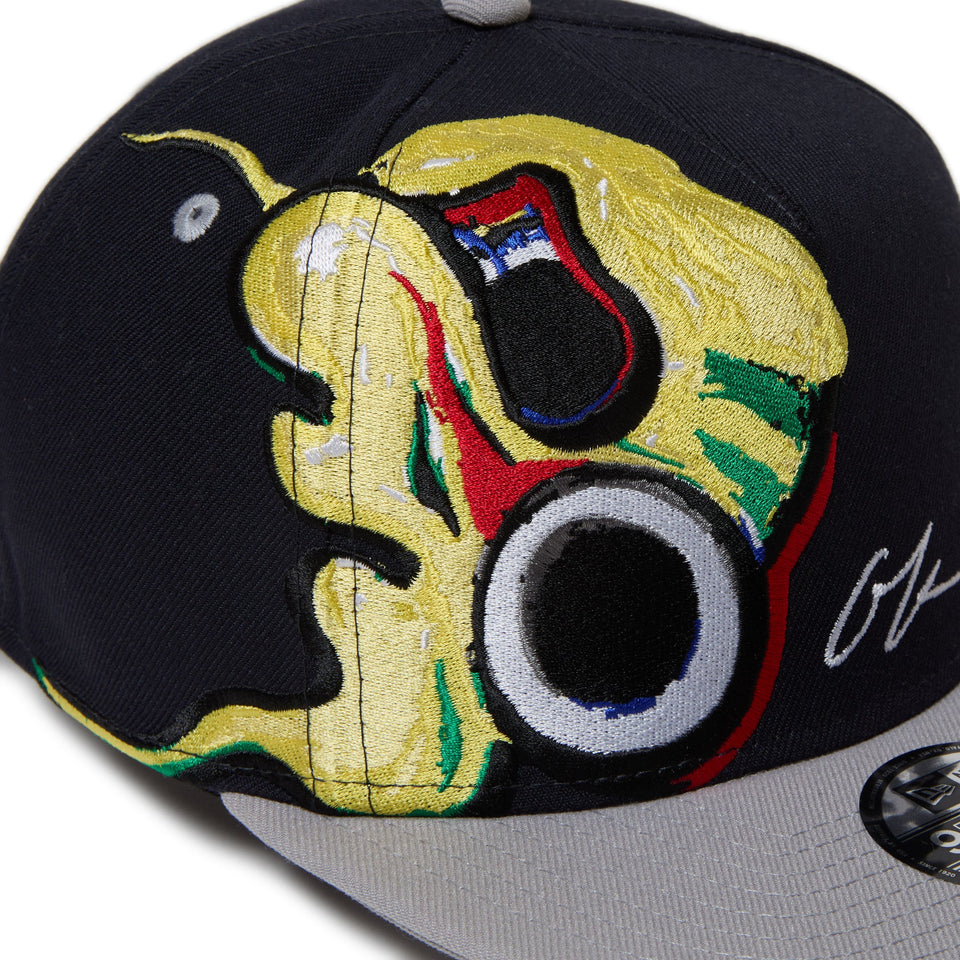 9FIFTY A - Frame TARO OKAMOTO 岡本太郎 にらめっこ ネイビー/グレー | ゴルフ - 14683753 - SM | NEW ERA ニューエラ公式オンラインストア