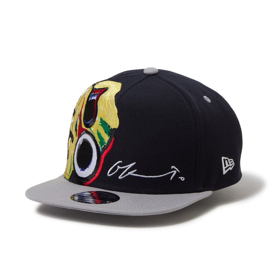 9FIFTY A - Frame TARO OKAMOTO 岡本太郎 にらめっこ ネイビー/グレー | ゴルフ - 14683753 - SM | NEW ERA ニューエラ公式オンラインストア