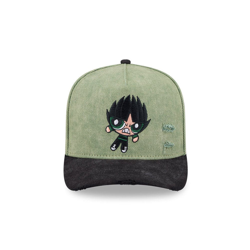 9FIFTY A - Frame The Powerpuff Girls パワーパフ ガールズ Butch グリーン ブラックバイザー - 14866531-OSFM | NEW ERA ニューエラ公式オンラインストア