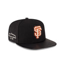 9FIFTY A - Frame Wool Letterman サンフランシスコ・ジャイアンツ ブラック - 14733977 - OSFM | NEW ERA ニューエラ公式オンラインストア