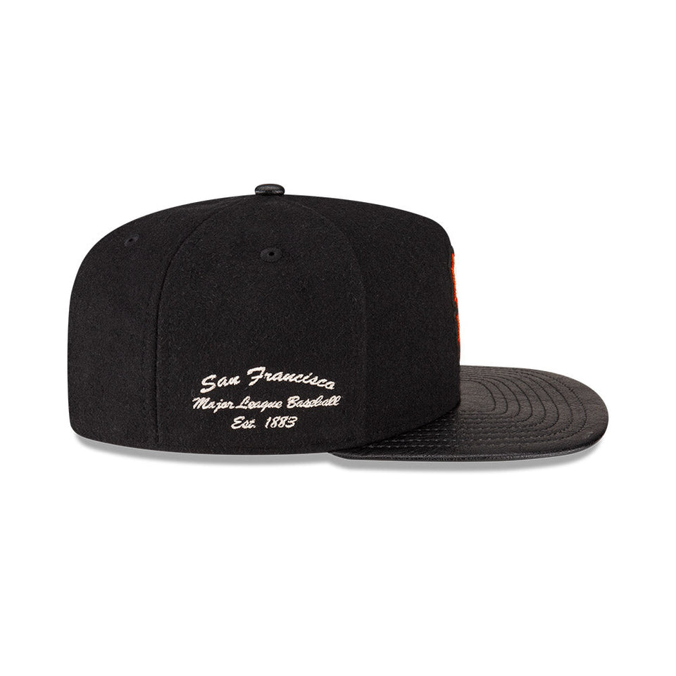 9FIFTY A - Frame Wool Letterman サンフランシスコ・ジャイアンツ ブラック - 14733977 - OSFM | NEW ERA ニューエラ公式オンラインストア