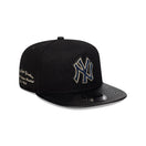 9FIFTY A - Frame Wool Letterman ニューヨーク・ヤンキース ブラック - 14733978 - OSFM | NEW ERA ニューエラ公式オンラインストア
