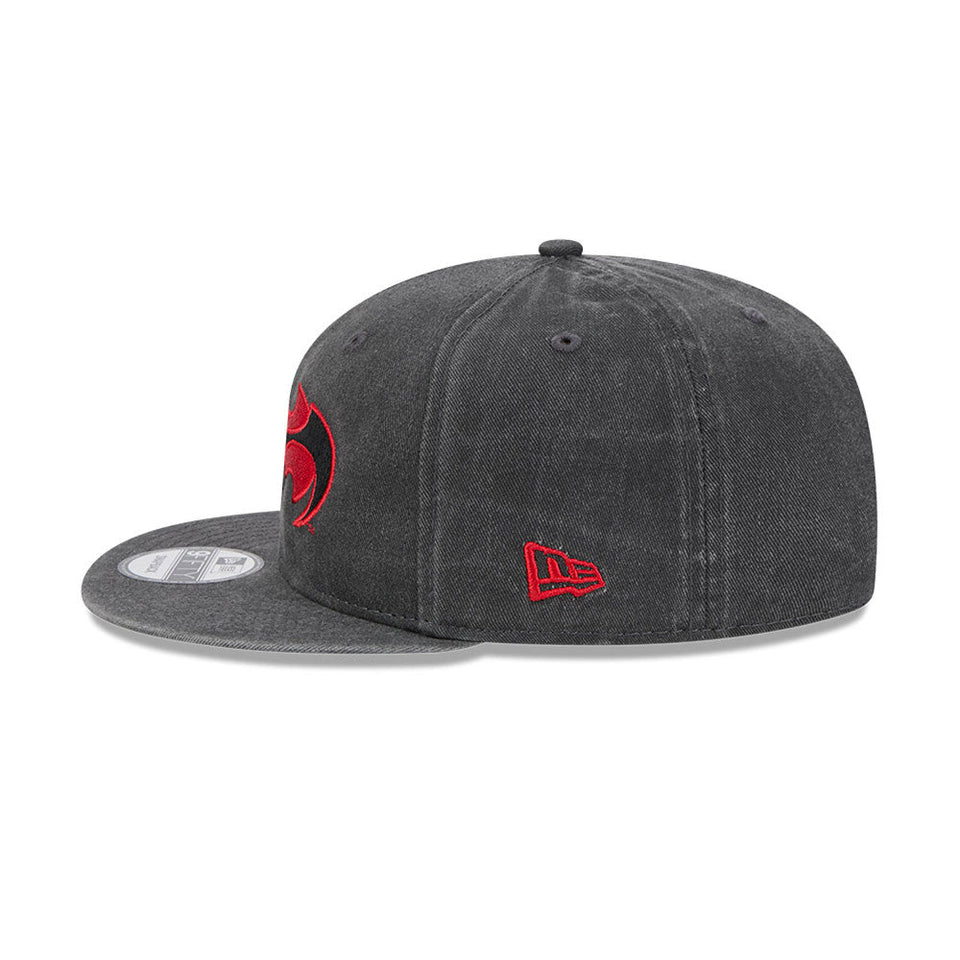 9FIFTY BATMAN バットマン ウォッシュドブラック × レッド