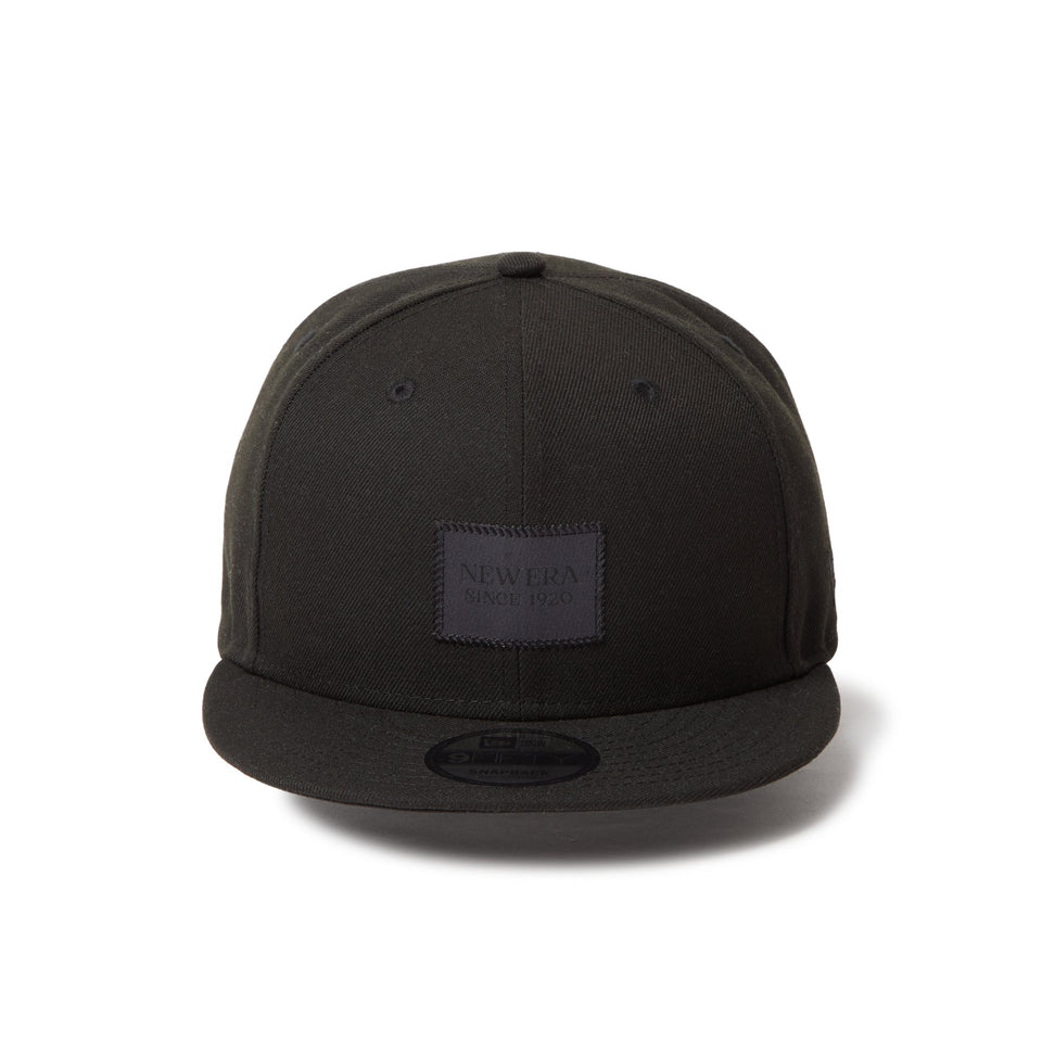 9FIFTY Black Woven Patch ブラック - 14667790 - SM | NEW ERA ニューエラ公式オンラインストア