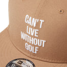 【ゴルフ】9FIFTY CAN’T LIVE WITHOUT GOLF カーキ - 14326272 - OSFM | NEW ERA ニューエラ公式オンラインストア