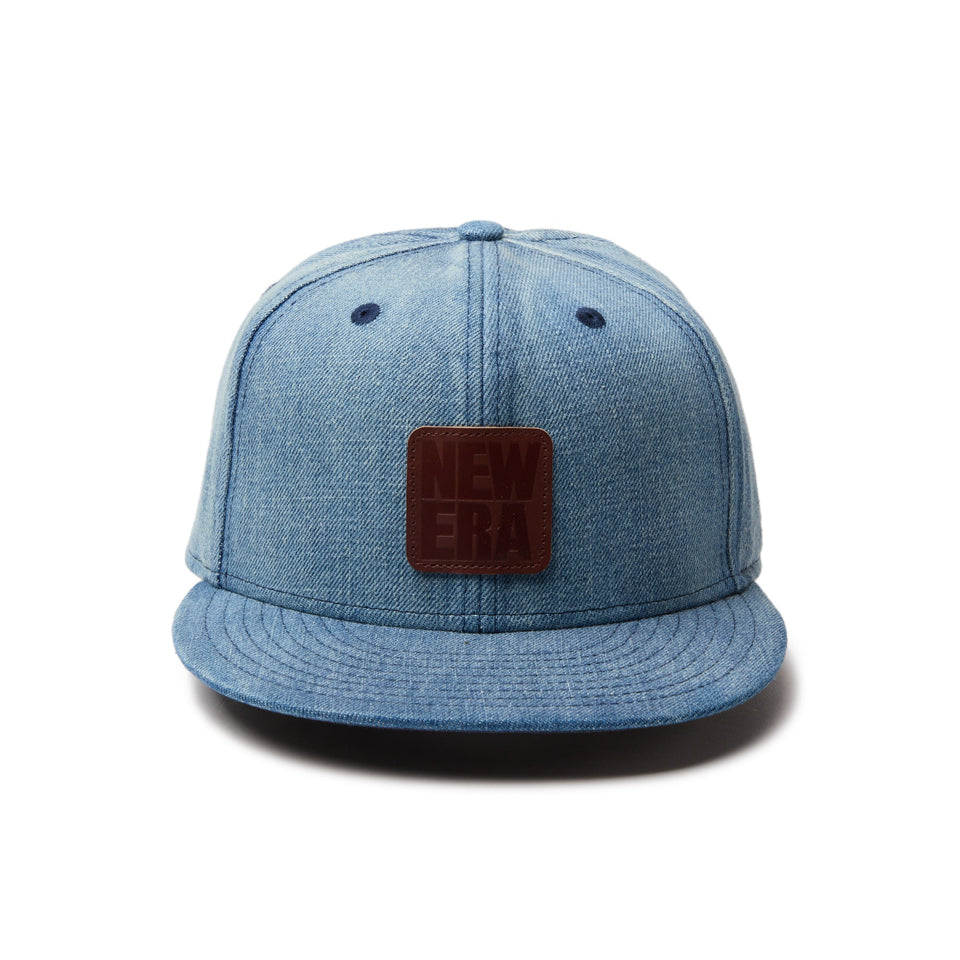 9FIFTY Denim Leather Patch ウォッシュドデニム | ニューエラ