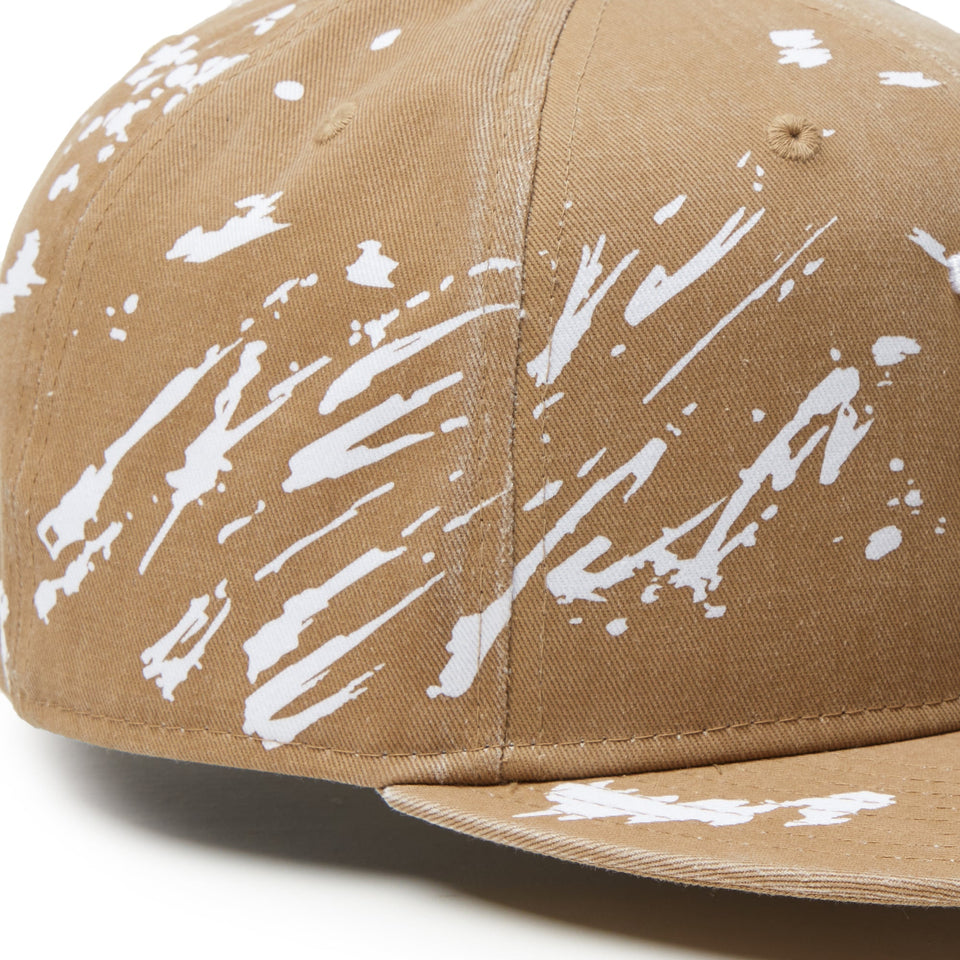 超激安 9FIFTY Dripping ニューエラ | カーキ ロサンゼルス・ドジャース 帽子