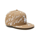 9FIFTY Dripping ロサンゼルス・ドジャース カーキ - 14307461 - SM | NEW ERA ニューエラ公式オンラインストア
