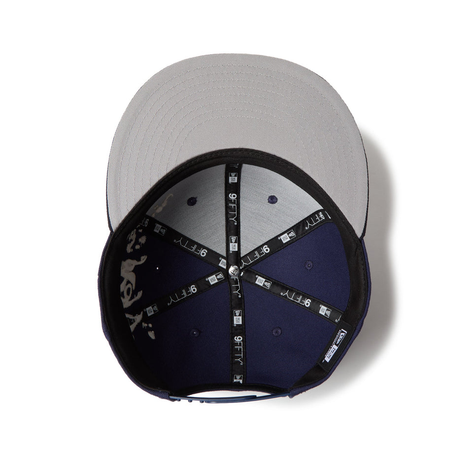 9FIFTY Dripping NEW ERA ライトネイビー ネイビーバイザー - 14667814 - SM | NEW ERA ニューエラ公式オンラインストア