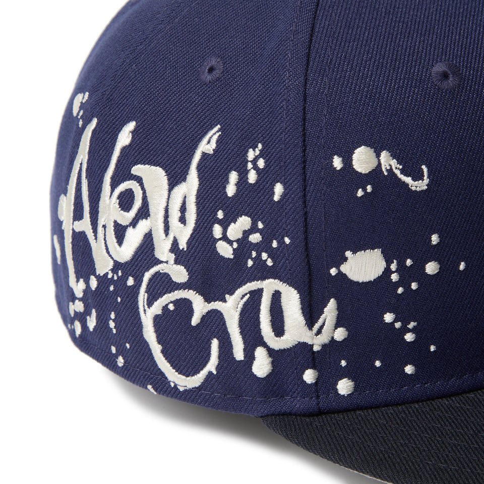 9FIFTY Dripping NEW ERA ライトネイビー ネイビーバイザー - 14667814 - SM | NEW ERA ニューエラ公式オンラインストア