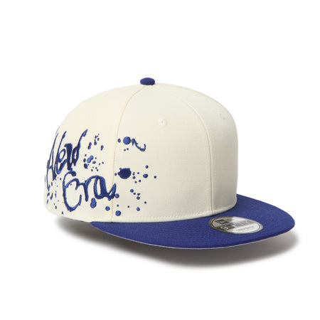 9FIFTY Dripping NEW ERA クローム ダークロイヤルバイザー