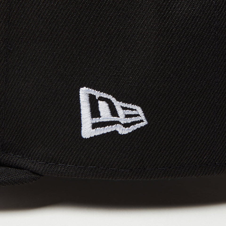 9FIFTY Essential エッセンシャル チェーンステッチ スクリプトロゴ ブラック - 14307458 - SM | NEW ERA ニューエラ公式オンラインストア