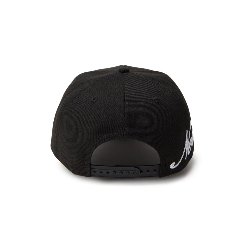 9FIFTY Essential エッセンシャル チェーンステッチ スクリプトロゴ ブラック - 14307458 - SM | NEW ERA ニューエラ公式オンラインストア