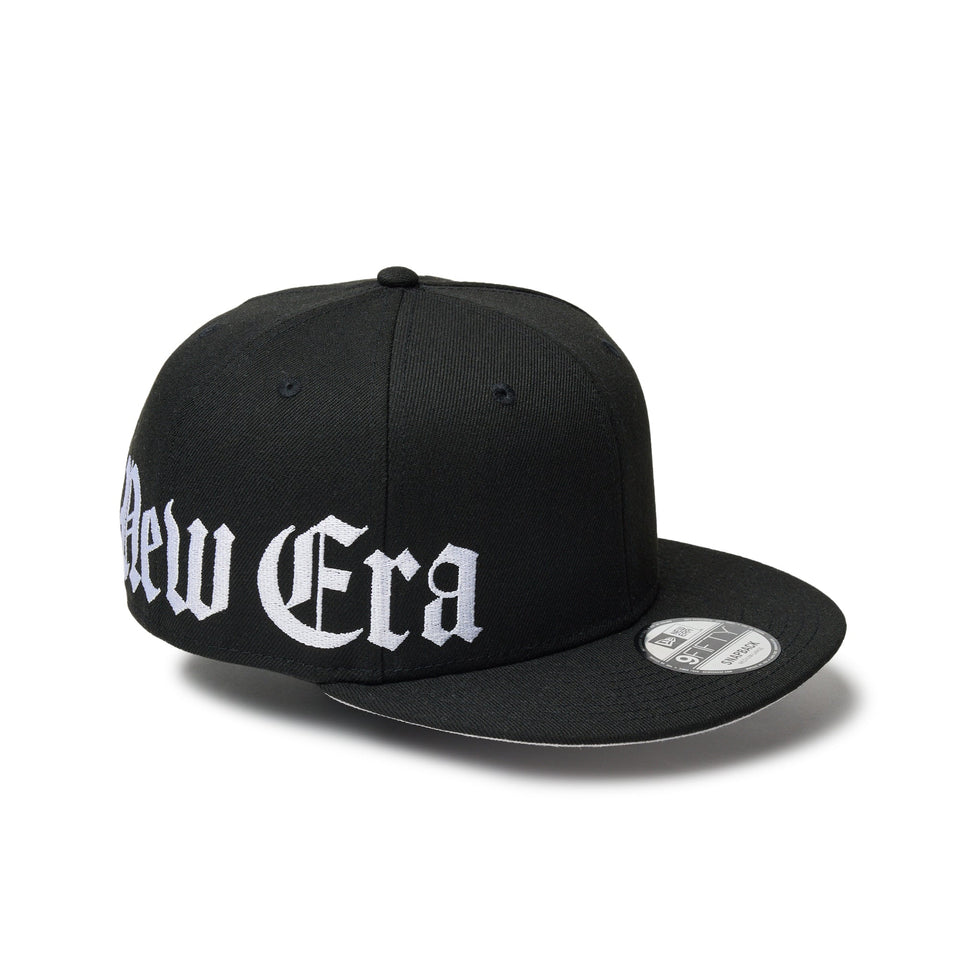 9FIFTY Essential オールドイングリッシュロゴ ブラック - 14388583 - SM | NEW ERA ニューエラ公式オンラインストア