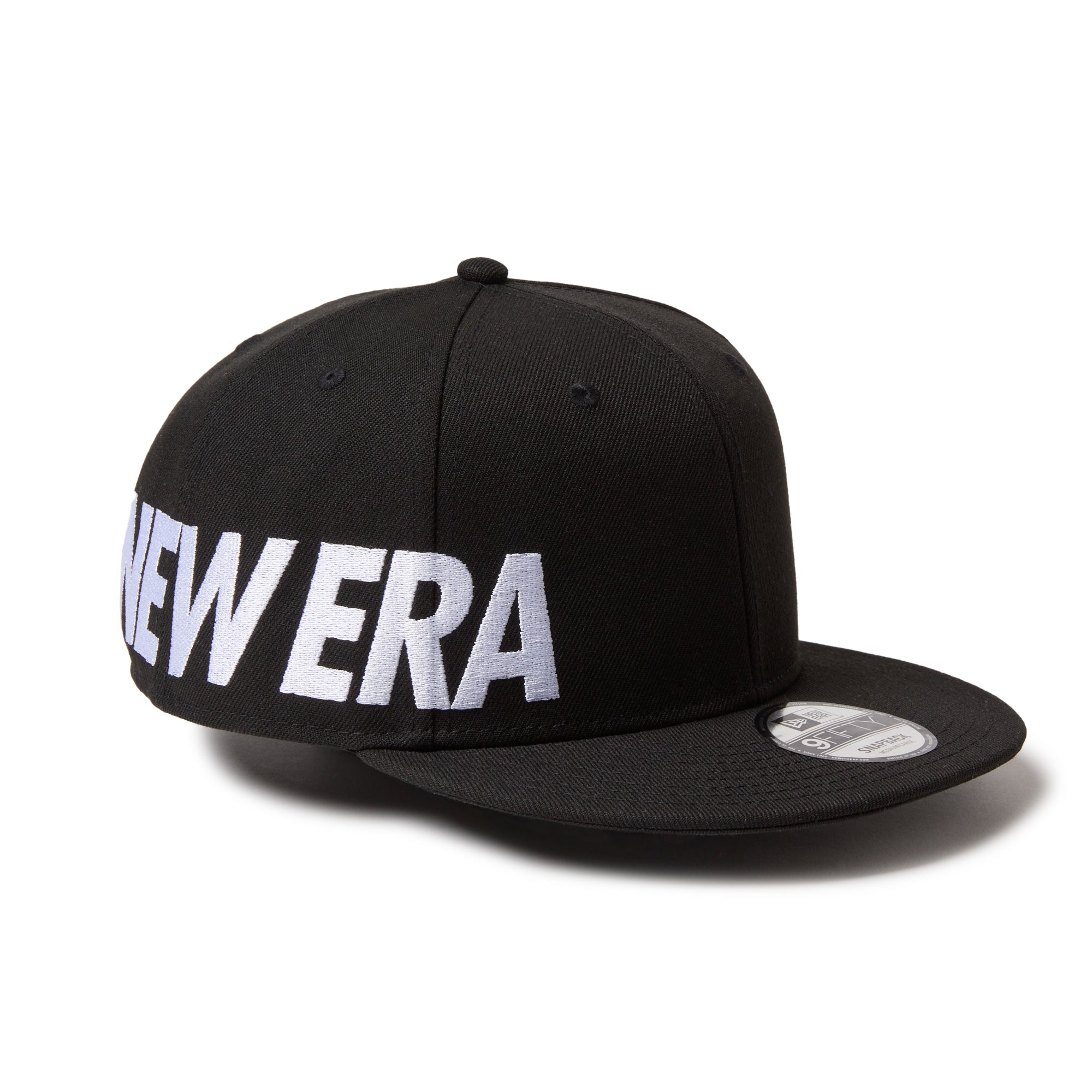 NEWERAキャップ 9FIFTY /ワード＆バファローマーク入りブラック☆⬜︎☆ 9FIFTY Essential ワードマークロゴ ブラック | ニューエラオンライン