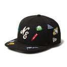 9FIFTY Golf Allover ブラック | ゴルフ - 14669068 - SM | NEW ERA ニューエラ公式オンラインストア