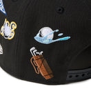 9FIFTY Golf Allover ブラック | ゴルフ - 14669068 - SM | NEW ERA ニューエラ公式オンラインストア