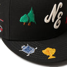 9FIFTY Golf Allover ブラック | ゴルフ - 14669068 - SM | NEW ERA ニューエラ公式オンラインストア