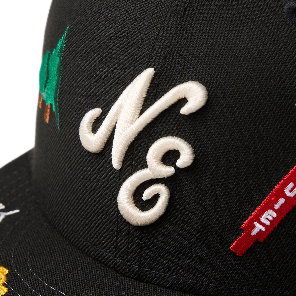 9FIFTY Golf Allover ブラック | ゴルフ - 14669068 - SM | NEW ERA ニューエラ公式オンラインストア