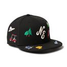9FIFTY Golf Allover ブラック | ゴルフ - 14669068 - SM | NEW ERA ニューエラ公式オンラインストア