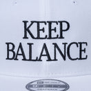 【ゴルフ】 9FIFTY Keep Balance ホワイト - 14109201-OSFM | NEW ERA ニューエラ公式オンラインストア