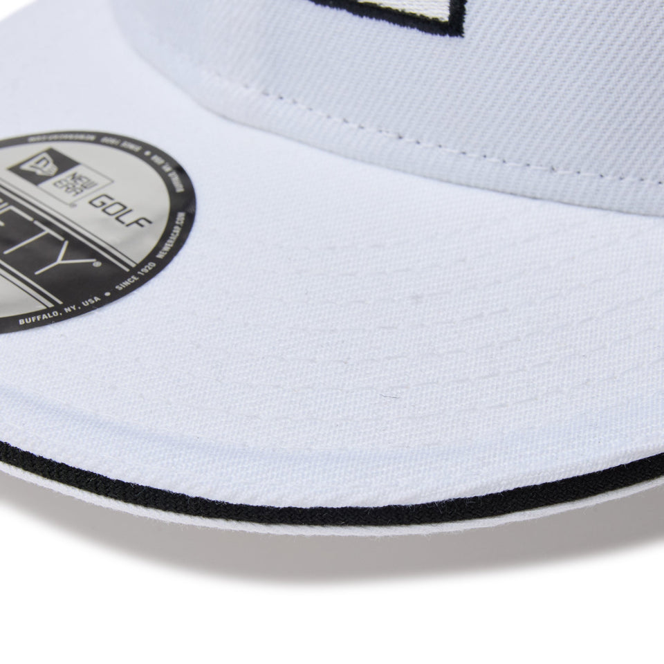 9FIFTY Laser Perforated ボックスロゴ ホワイト | ゴルフ
