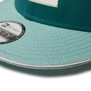 【ゴルフ】9FIFTY Laser Perforated ボックスロゴ パインニードルグリーン/サンディリネン/ビーチキスブルー - 14409960 - SM | NEW ERA ニューエラ公式オンラインストア