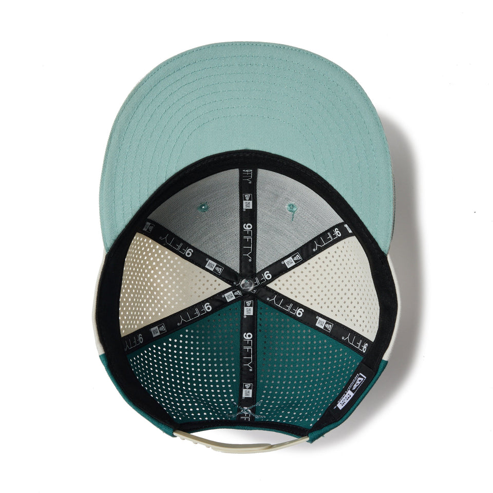 9FIFTY Laser Perforated ボックスロゴ パインニードルグリーン