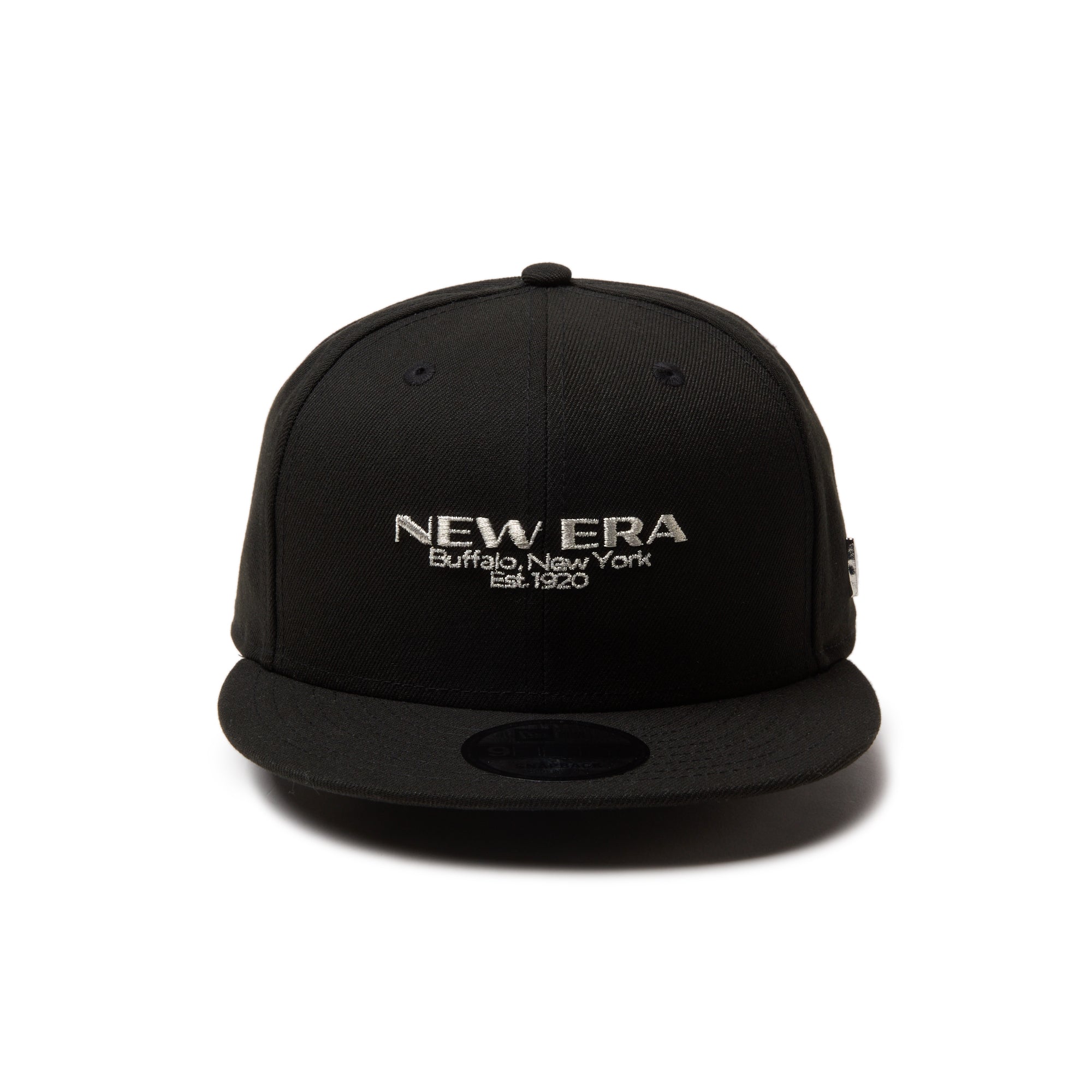 9FIFTY Metal Flag Logo ブラック × メタリックシルバー 6