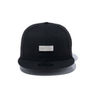 9FIFTY Metal Plate ブラック × シルバー - 14109648-SM | NEW ERA ニューエラ公式オンラインストア