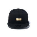 9FIFTY Metal Plate ブラック × ゴールド - 14109649-SM | NEW ERA ニューエラ公式オンラインストア