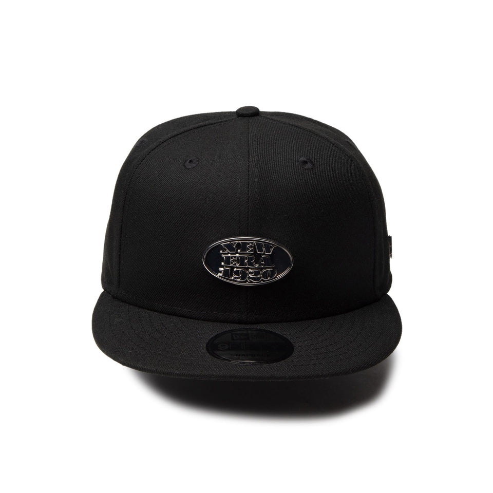 9FIFTY Metal Plate ブラック × シルバー - 14388579 - SM | NEW ERA ニューエラ公式オンラインストア