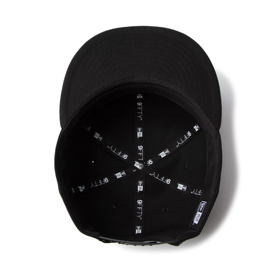 9FIFTY Metal Plate ブラック × シルバー - 14388579 - SM | NEW ERA ニューエラ公式オンラインストア