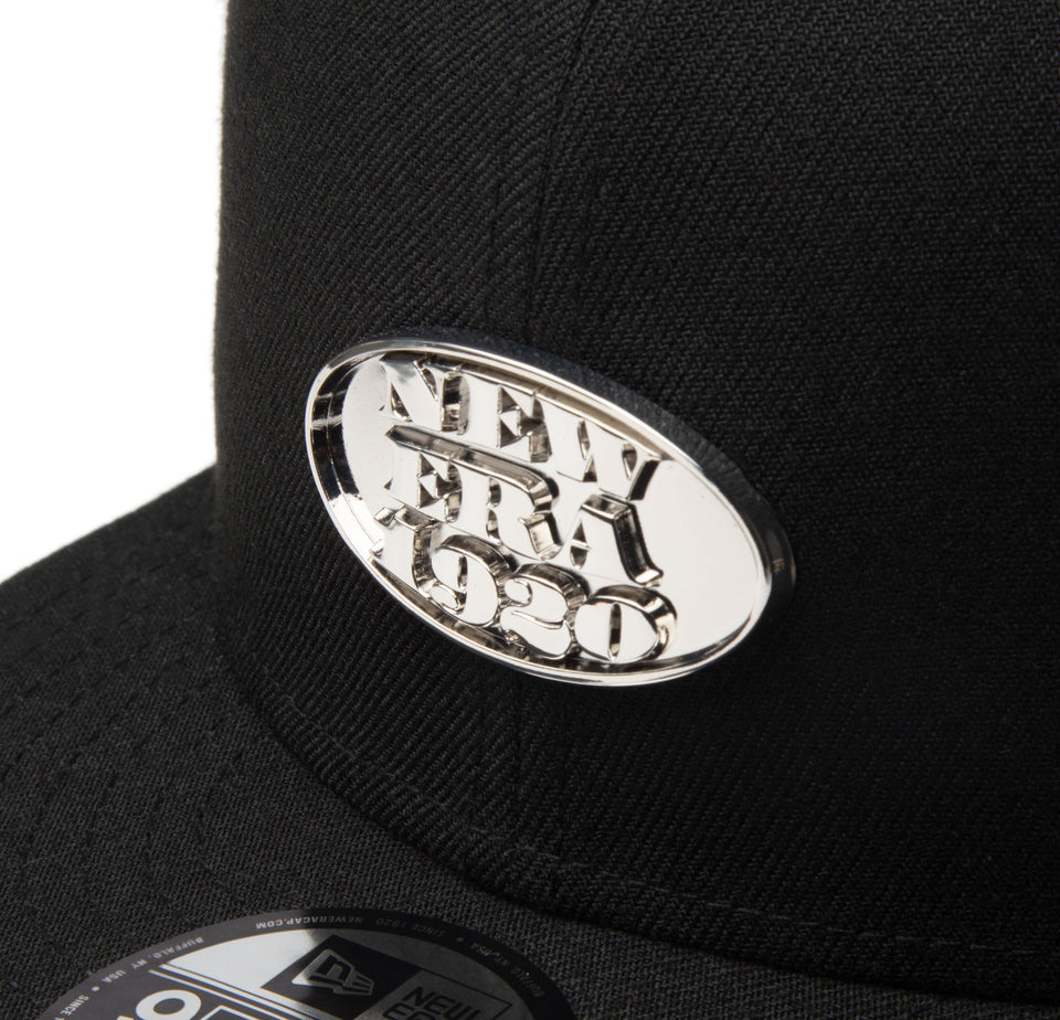 9FIFTY Metal Plate ブラック × シルバー - 14388579 - SM | NEW ERA ニューエラ公式オンラインストア