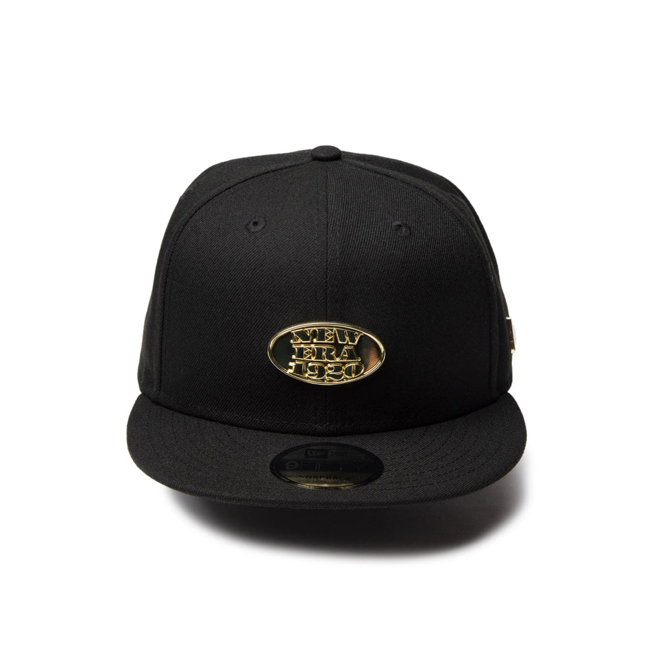 9FIFTY Metal Plate ブラック × ゴールド - 14388580 - SM | NEW ERA ニューエラ公式オンラインストア