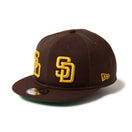 9FIFTY ソフトバックラム MLB ダブルロゴ サンディエゴ・パドレス クーパーズタウン バーントウッド ケリーグリーン - 14667800 - SM | NEW ERA ニューエラ公式オンラインストア